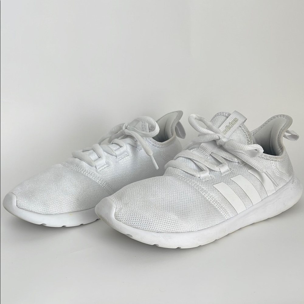 Adidas Women's Cloudfoam Pure 2.0 Running Shoe Women’s Sneaker Size 8 White